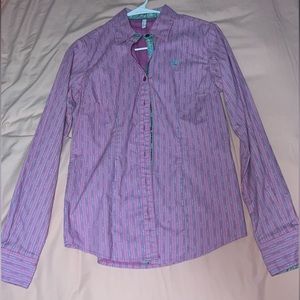 women cinch shirt